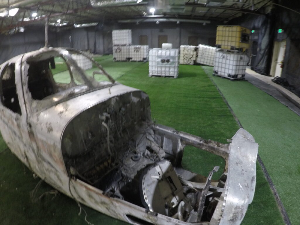 Indoor Scenario Paintball Field