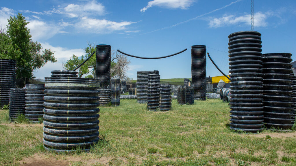 Hyperball field at American Paintball Coliseum