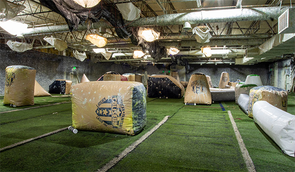 Indoor paintball field in Colorado Springs