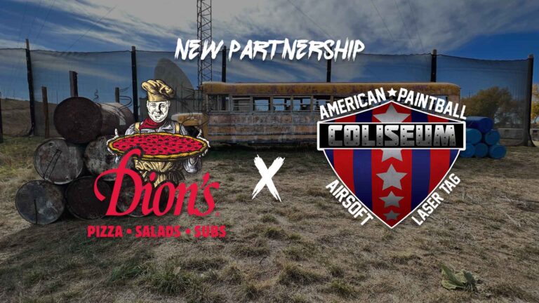 Appetite for Adrenaline: American Paintball Coliseum Partners with Dion’s Pizza