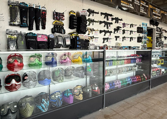 paintball and airsoft gear store